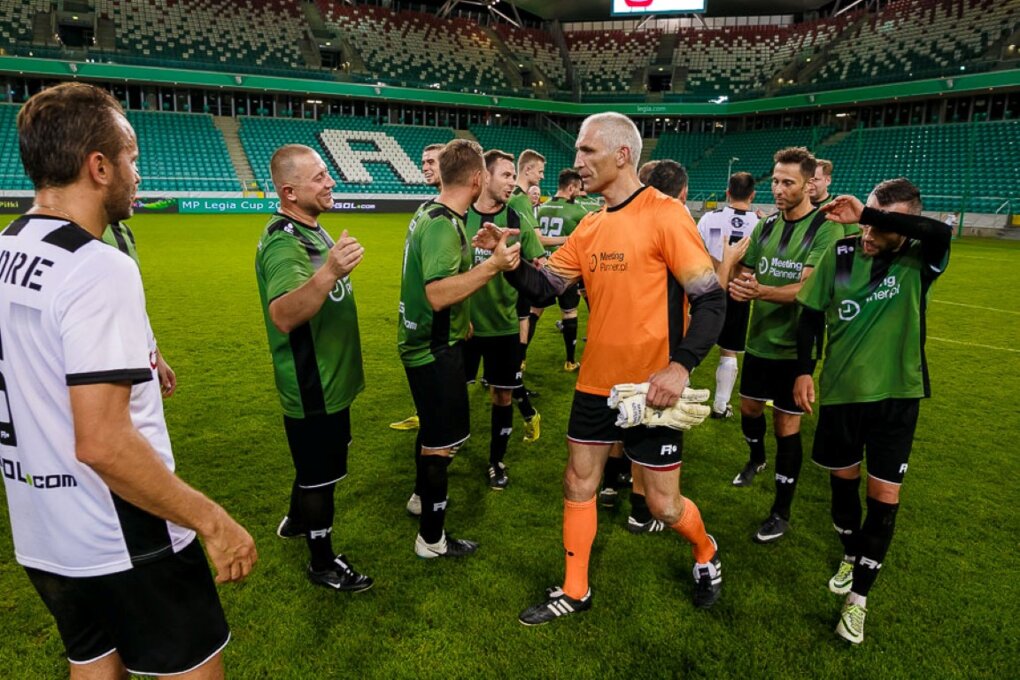 Maciej Szczęsny podczas MP Legia Cup 2016
