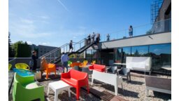 Sundeck - zaaranżowany przez Rent Design - w wersji dziennej...