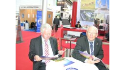 od lewej: Ryszard Raczyński (PKiN), Andrzej Hulewicz (Mazurkas Travel)