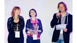 Sylwia Banaszewska i Magdalena Kondas (MeetingPlanner.pl), Maciej Gowin (Art Events, Loft 44)