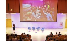 Prezentacja Centrum Konferencyjnego Kopernik, Anna Woda, kierownik Działu Organizacji Konferencji i Imprez, Centrum Nauki Kopernik.