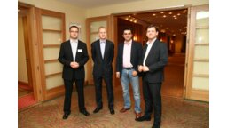 od lewej: Piotr Cieślak (Meeting Planner), Cezary Wilemajtys (United Partners), Krzysztof Gawrych, Paweł Netczuk (Mediarun)