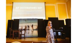 Rozpoczęcie MP Destinations Day specjalnej edycji MP Fast Date® - Sylwia Banaszewska, prezes zarządu MeetingPlanner.pl