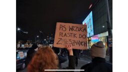 Strajk kobiet - walka zmusza do kreacji fot. FB Ewa Weydmann