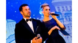 Imprezę prowadzili: Agnieszka Popielewicz oraz Andrzej Pieńko