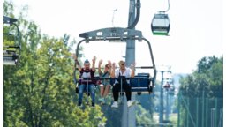 Park Śląski - kolejka linowa „Elka”