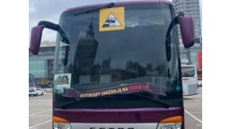 Protest branży autokarowej i turystycznej w Warszawie. fot. Alina Dybaś, Turystyczna Organizacja Otwarta