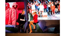 Max Cegielski, prowadzący galę, i Ranita Sobańska - przewodnicząca jury konkursu Innovation 2018