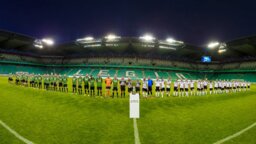Rozpoczęcie meczu MP Legia Cup 2016