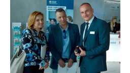 Goście CTF (od lewej) Aleksandra Zielińska (P4), Dariusz Badziak (Fly Away Travel) oraz Paweł Radoliński (regional director of partnerships HRS Polska)