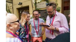 Gra miejska TamTu zorganizowana przez agencję Acora Events we współpracy z Centrum Inicjatyw na Rzecz Rozwoju Regio