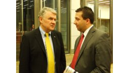 od lewej: Tadeusz Zajączkowski (Polmaster)