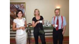 od lewej: Anna Drozd (Bankier.pl), Agnieszka Wągrodzka (Gazeta Prawna) Adam Jankowski (Travel Trade Gazette)