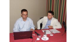 od lewej: Piotr Cieślak (Meeting Planner), Paweł Netczuk (Mediarun)
