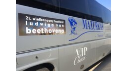 Transport podczas XXI Wielkanocnego Festivalu Ludviga van Beethovena