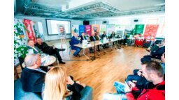 Konferencja prasowa inaugurująca I Bieg Konstanciński imienia Piotra Nurowskiego