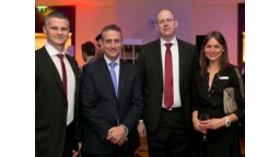 Mariusz Paszkiel (director of sales and marketing), David Bartlett (vice president, Global Sales Europe), Zoltan Konsanszky (area director of sales and marketing), Julita Skórska (sales executive)