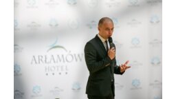 Michał Kozak, prezes zarządu Hotel Arłamów SA