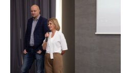 Maciej Trybus, prezes Aparthotel Termy Uniejów i Sylwia Banaszewska, prezes zarządu MeetingPlanner.pl