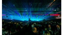Otwierający galę - pokaz laserowy