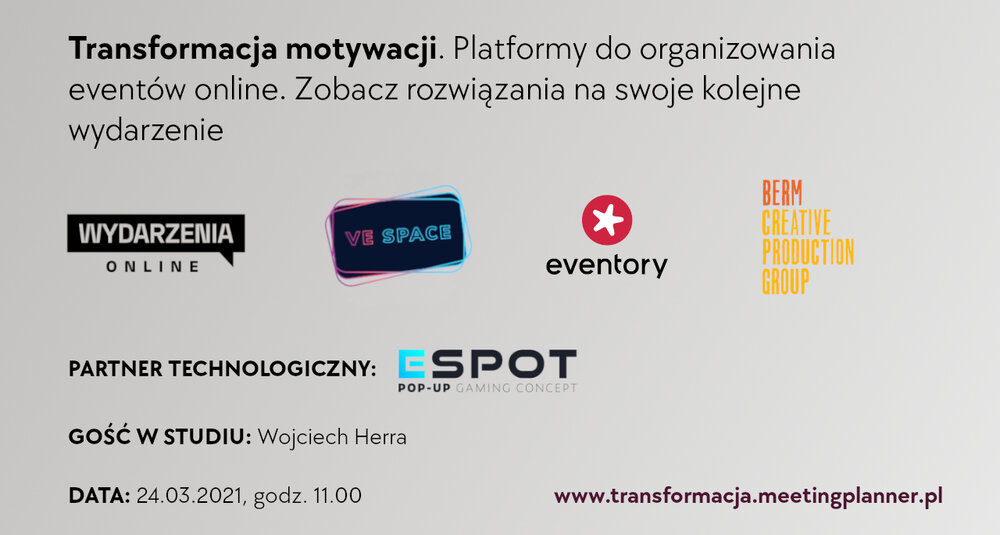 MeetingPlanner.pl zaprasza na webinar poświęcony narzędziom do organizacji eventów online