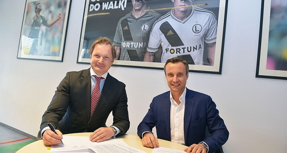 Artur Zymerman – Prezes Belvedere Gourmet Group i Jakub Szumielewicz – Wiceprezes Zarządu Legia Warszawa