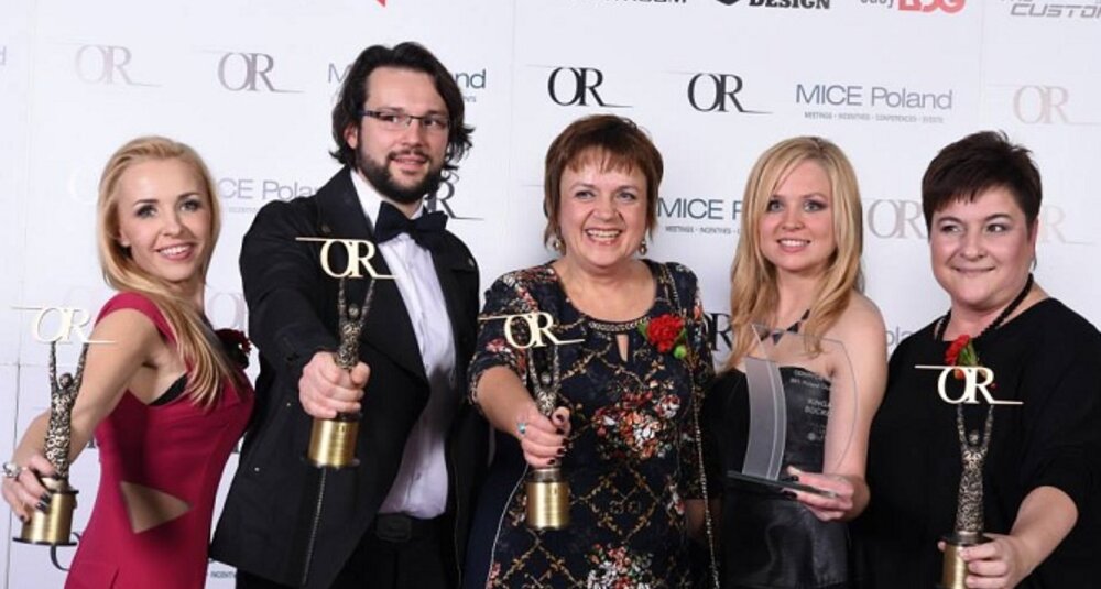 Marta Dunin-Michałowska, Adam Zagajewski, Żaneta Berus, Kinga Soćko, Agnieszka Majkowska. Fot. MICE Poland