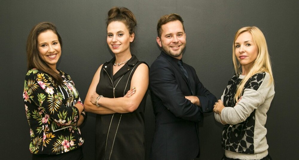 Nadia Sotirow, Magdalena Kozicka, Łukasz Deoniziak i Marta Dunin-Michałowska