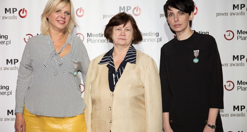 Sylwia Banaszewska (MeetingPanner.pl), Elżbieta Wyrwicz (Departament Turystyki, Ministerstwo Sportu i Turystyki), Magdalena Kondas (MeetingPlanner.pl) fot. Tatiana Pałucka