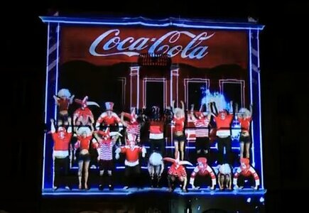 Mapping Coca-Cola z Pro4Media