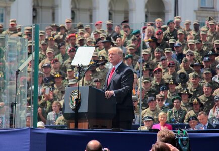 Wystąpienie Donalda Trumpa w Warszawie z TSE Grupą
