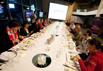 Debata MP MICE & More® w Sky Boxie na Stadionie Pepsi Arena -`Strzelajmy do tej samej bramki`