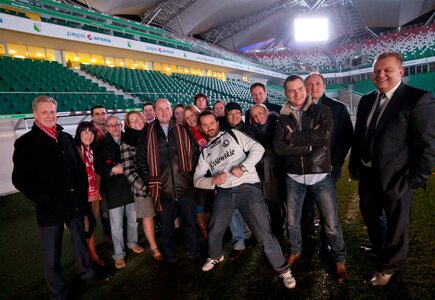 Meeting plannerzy poznają możliwości eventowe Stadionu Pepsi Arena w Warszawie