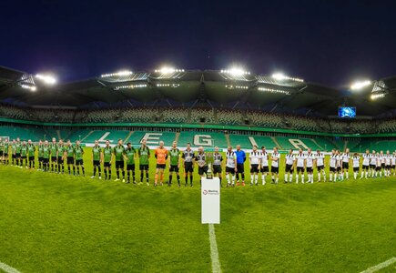 Rozpoczęcie meczu MP Legia Cup 2016