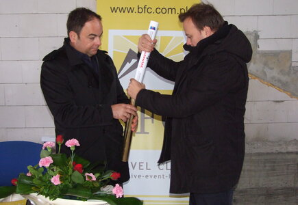 Uroczystość Wmurowania Aktu Erekcyjnego pod budowę BoniFaCio SPA& Sport Resort w gminie Sochocin