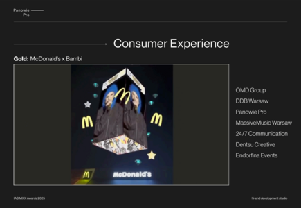 McDonald's x Bambi - koncert - AR experience