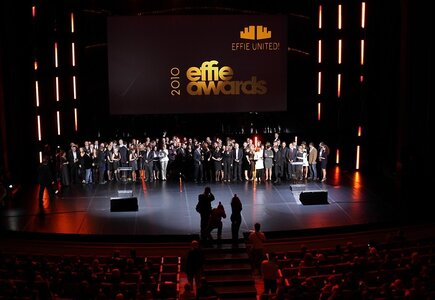 Gala Konkursu Komunikacji Marketingowej EFFIE® Awards 2010 w Teatrze Wielkim w Warszawie