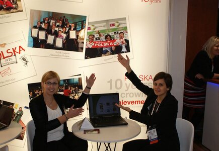 EIBTM 2012: Stoisko Poland Convention Bureau, happy hours