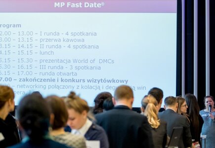 MP Fast Date® w Sound Garden Hotel Airport w Warszawie