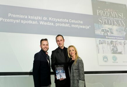 Premiera książki Krzysztofa Celucha „Przemysł spotkań. Wiedza, produkt, motywacja”